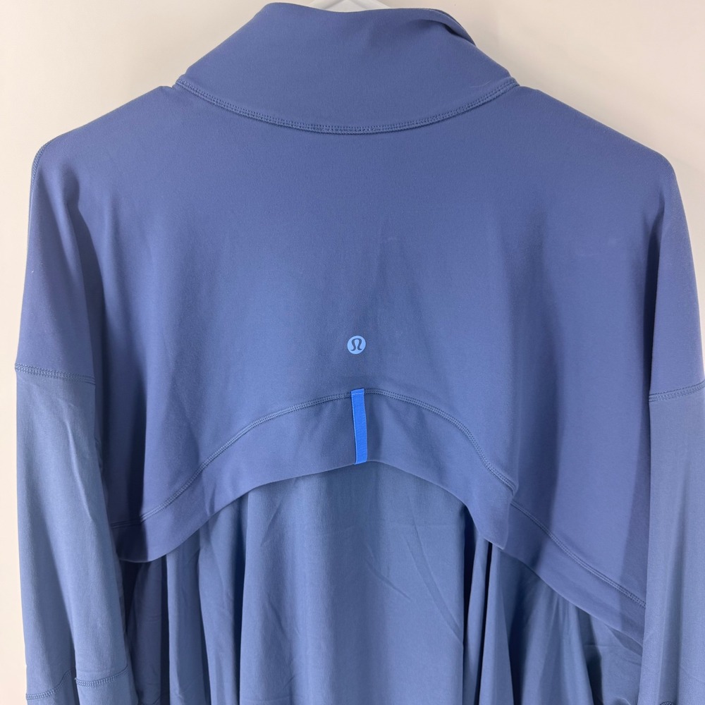 Lululemon Define Relaxed-Fit Jacket Luon Pitch Blue LW3HD3S Size 10 NEW - Picture 9 of 12
